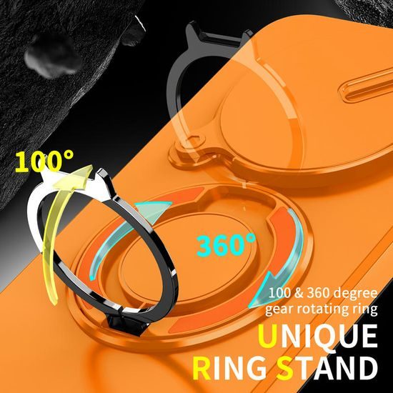 Camslide Stand maska, Xiaomi Redmi Note 15 Pro Plus 5G, narančasta