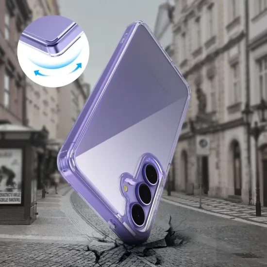 Samsung Galaxy A56 5G ümbris – Tech-Protect Flexair Hybrid – läbipaistev