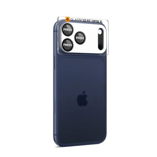 Spigen Optik Pro XL TR EZ Fit προστασία κάμερας, iPhone 17 Pro, μαύρο