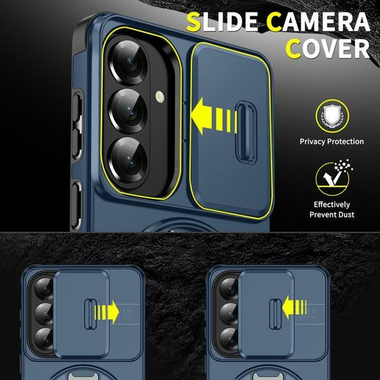 Θήκη Camslide Stand, Samsung Galaxy S26 Plus, μπλε