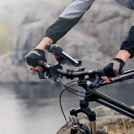 Tech-Protect V7 Univerzální držák na kolo a motocykl, černý