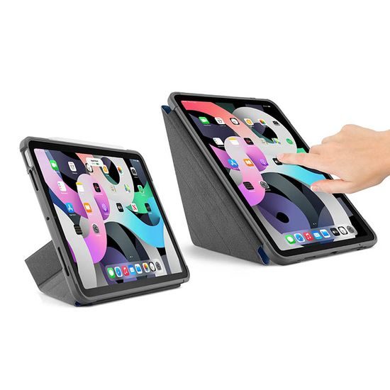Pipetto Origami Shield, Apple iPad Air 10,9" (2020/2022) / iPad Air 11" (2024 / 2025), μπλε