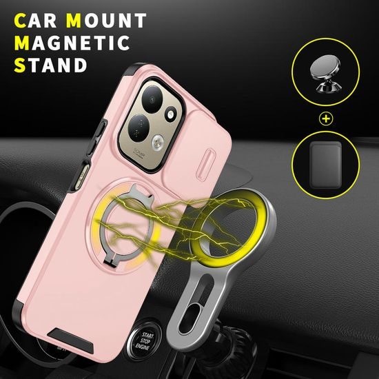 Camslide Stand tok, Xiaomi Redmi 17, rózsaszín