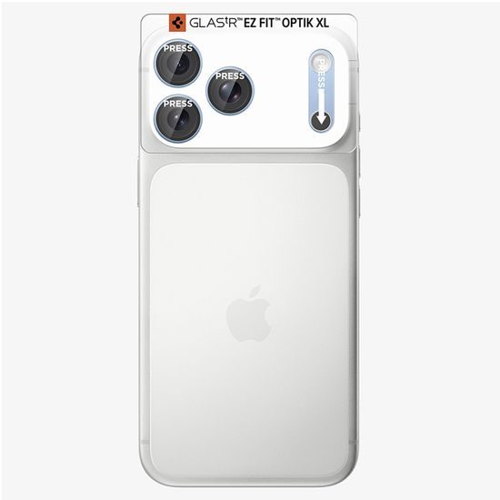 Spigen Optik.TR Ez Fit Pro XL (AGL12041), ochrana fotoaparátu, 2 kusy, iPhone 18 Pro Max, modrá