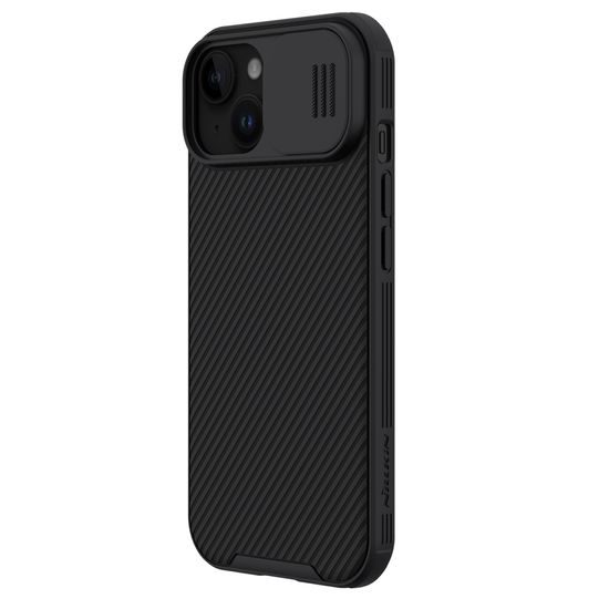 Nillkin Camshield, iPhone 15 Plus, fekete