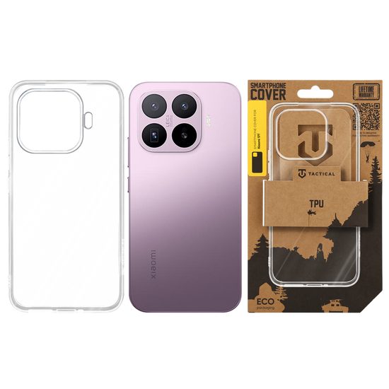 Tactical TPU etui za Xiaomi 17T, prozoren