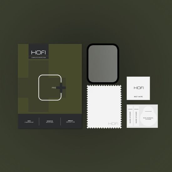 Hofi Hybrid Pro+ Tvrdené sklo, Realme Watch 3, čierne