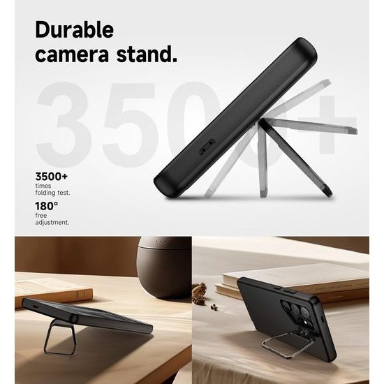 Suritch MagSafe 360 Kickstand obal Samsung Galaxy S24 Ultra, čierny
