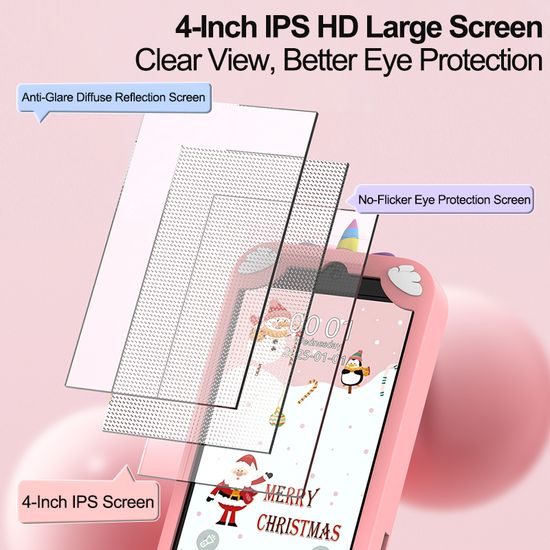 Κινητό τηλέφωνο για παιδιά, ροζ μονόκερος 4