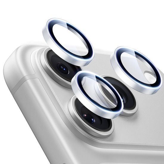 iPhone 18 Pro / 18 Pro Max kaamera kaitseklaas – ESR Armorite karastatud klaas – hõbedane