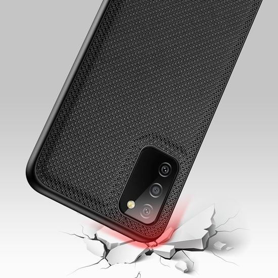 Dux Ducis Fino case, Samsung Galaxy A02s, črn