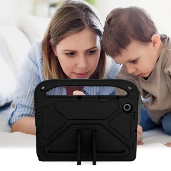 Θήκη FunColor, Samsung Galaxy Tab A9, μαύρη