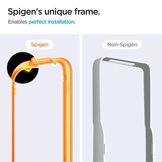 Spigen Glass ALM Glas.TR 2 bucăți cu aplicator, Folie de sticlă securizată, Samsung Galaxy A55 5G