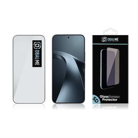 OBAL:ME 5D Zaštitno kaljeno staklo za Xiaomi 17T Pro, crno