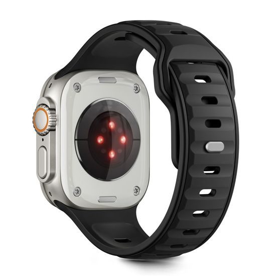 Tech-Protect IconBand Line Apple Watch 8 / 9 / 10 / 11 / SE / Ultra (44 / 45 / 46 / 49 mm), μαύρο