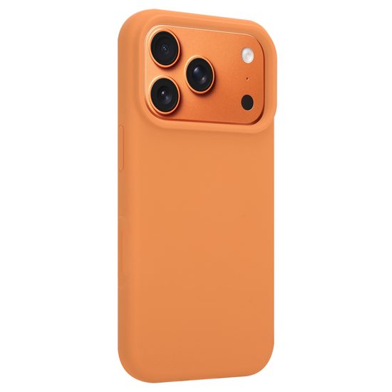 Tactical MagForce Velvet Smoothie Hoesje - iPhone 17 Pro - Liquid Silicone met MagSafe - Oranje