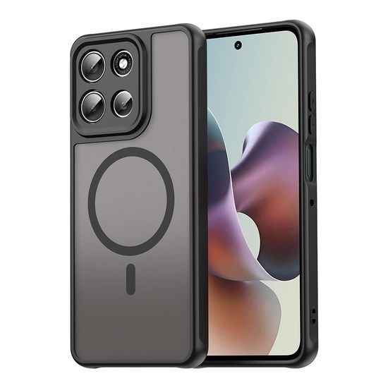 Techsuit HaloFrost II MagSafe, Motorola Moto G56, μαύρο