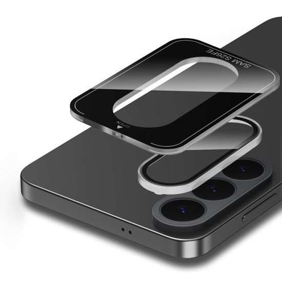 Tech-Protect Camring Fit+, προστατευτικό τζαμάκι για φακό κάμερας, Samsung Galaxy S26 FE, διάφανο