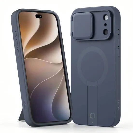 Tech-Protect Kevlar Aura MagSafe puzdro, iPhone 17 Pro Max / 18 Pro Max, modré