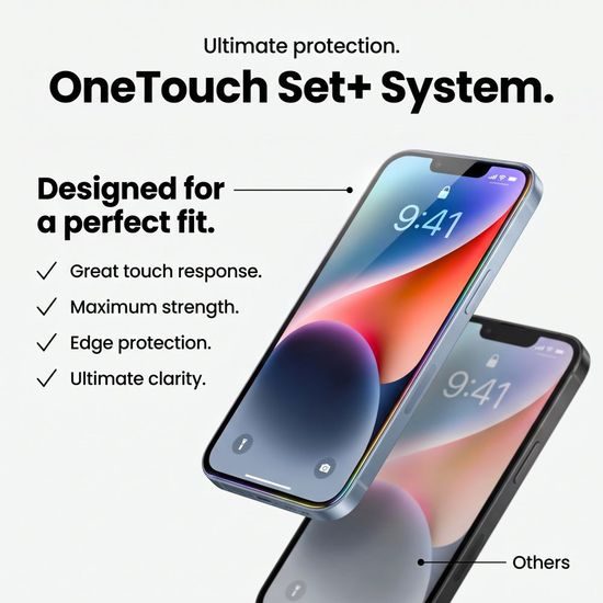 Tech-Protect OneTouch Set+ 2 Tvrzená skla, iPhone 17 Pro Max / 18 Pro Max