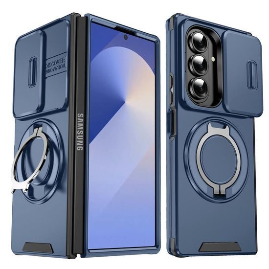Etui Camslide Stand, Samsung Galaxy Z Fold 8 Ultra, niebieskie