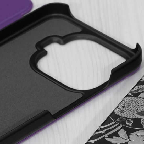 Eco Leather View maska, Xiaomi 17T, ljubičasta