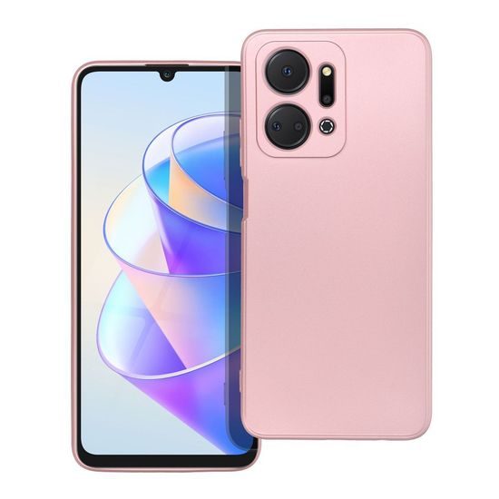 Metallic obal, Honor X7A, růžový