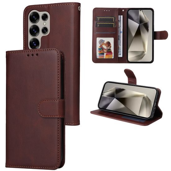 Μαγνητική Θήκη, Samsung Galaxy S25 Ultra, καφέ