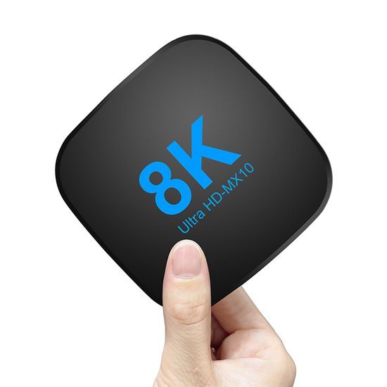 MX10 8K Smart TV Box z Android 14 (4 GB RAM / 32 GB)