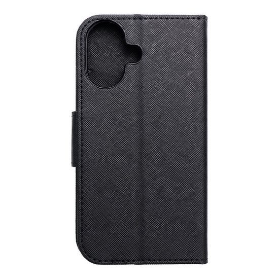 Θήκη Fancy Book, iPhone 17, μαύρη
