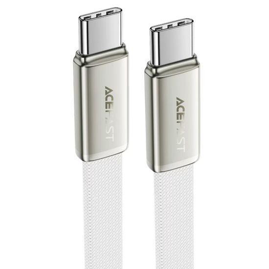 Acefast Kabel (C24-03) USB-C naar USB-C, 60W, 1,2m, Wit