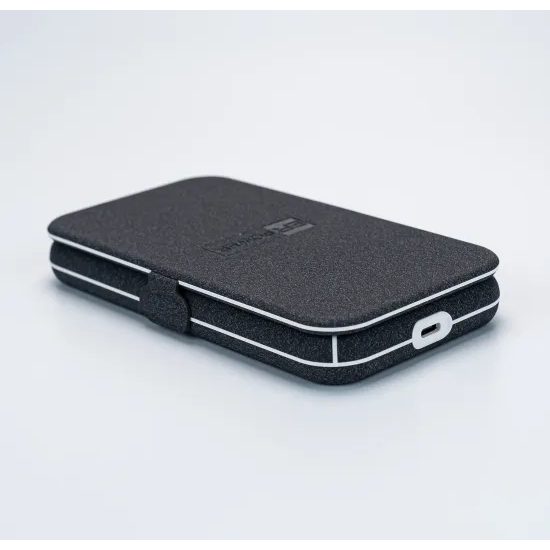 ER POWER Αναδιπλούμενος Φορτιστής SNAP 3 σε 1, μαύρος