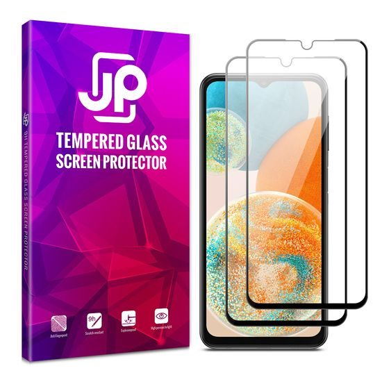 JP 2x 3D Glas, Samsung Galaxy A23, schwarz