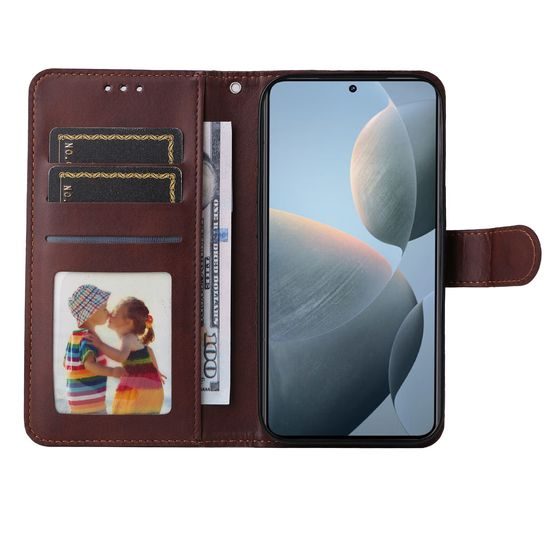 Magnet Case, Xiaomi 14T, hnedý