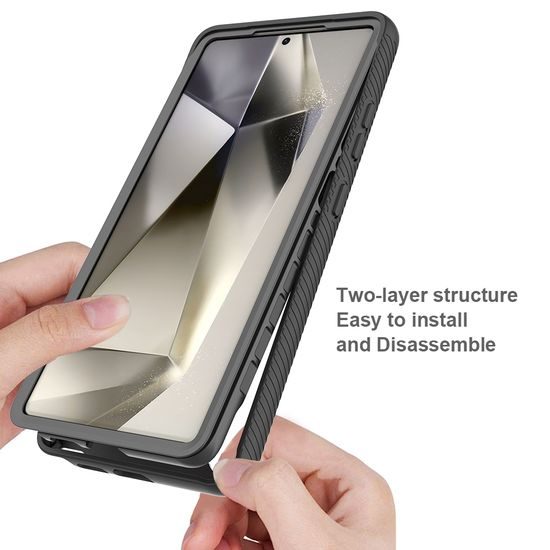 JP Defense360 obal, Samsung Galaxy S25 Ultra, čierny