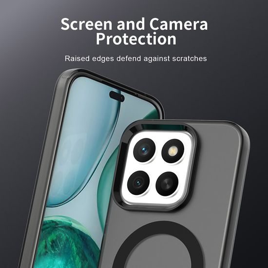 Techsuit CandyCase MagSafe, Honor X8c, μαύρο