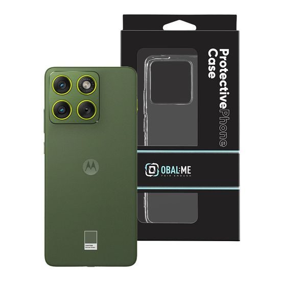 OBAL:ME TPU Schutzhülle für Motorola Edge 70 - Flexibles Handycase - Transparent