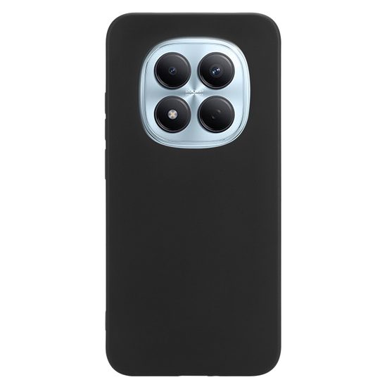 Tactical TPU Hoesje voor Xiaomi Redmi Note 15 Pro 4G - Transparant Siliconen Case - Zwart