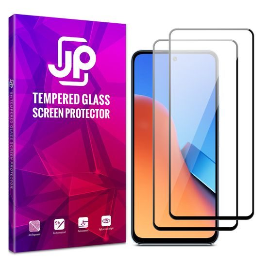 JP 2x 3D Glas, Xiaomi Redmi 12, schwarz