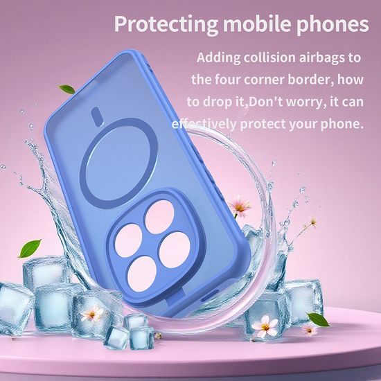 Techsuit HaloFrost II MagSafe, Xiaomi Redmi Note 15 Pro 5G, světle modrý