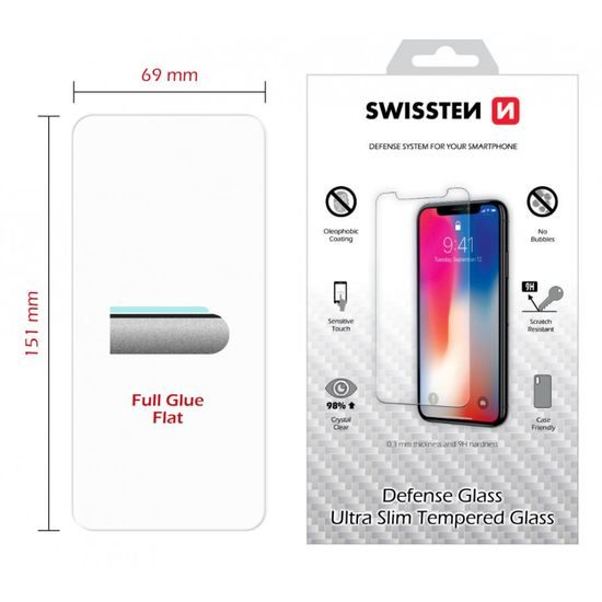 Swissten 2,5D Folie de sticlă securizată protectoare, Samsung Galaxy A21s
