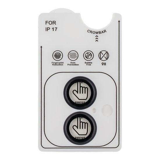 OBAL:ME Προστασία Φακών για iPhone 17, μαύρο