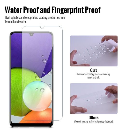 JP Long Pack Tvrzených skel, 3 skla na telefon, Samsung Galaxy A22 4G