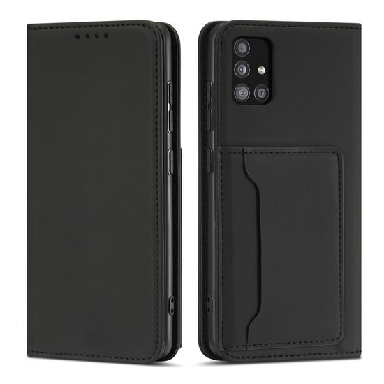 Magnet Card Case futrola, Xiaomi Redmi Note 11, crna