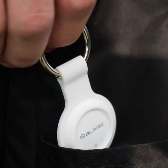 Blavec GPS Bluetooth Tracker Tag BTG-01 - voor Apple en Android - Wit