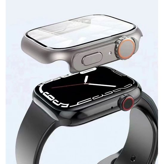 Etui JP Watch Upgrade, Apple Watch 7 / 8 / 9, 45 mm, przezroczyste