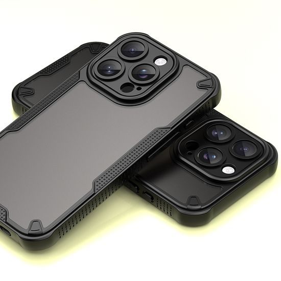 ArmorShield Hybrid Case, iPhone 15 Pro, μαύρο