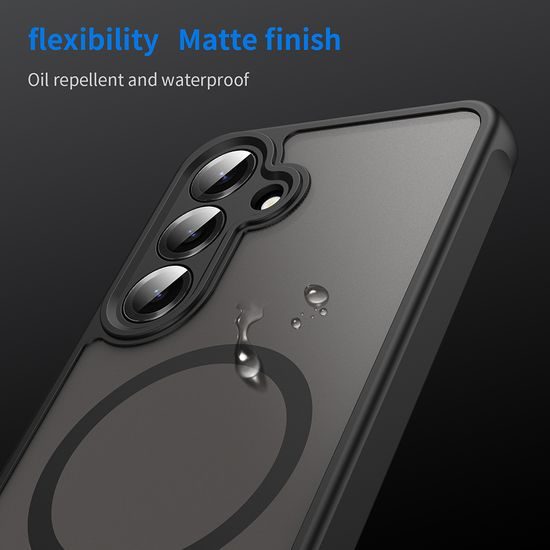 Techsuit HaloFrost II MagSafe, Samsung Galaxy S25 FE, μαύρο