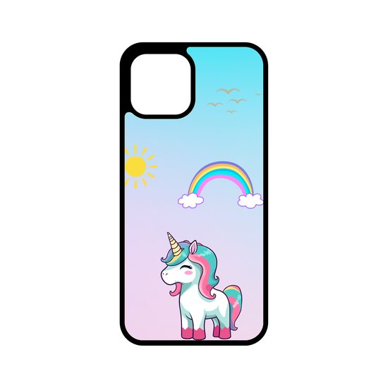 Momanio obal, iPhone 12, Unicorn and Rainbow