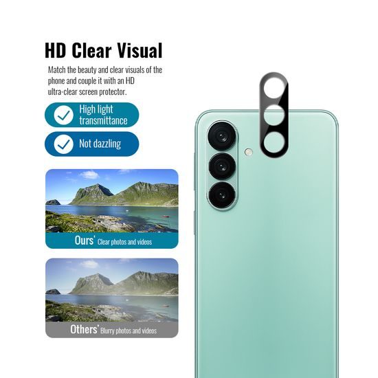 JP 5D Combo pack, Komplet 2 zaščitnih kaljenih stekel 5D in 2 stekel za fotoaparat, Samsung Galaxy A27